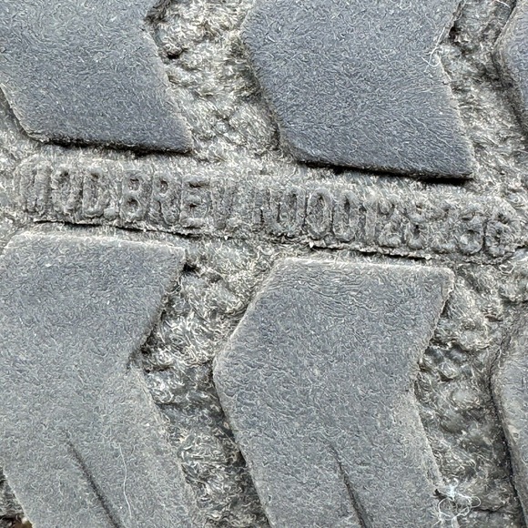 Mod Brev Women's 39‎ Boot Genuine Italian Leather Fur Lined Long Square Toed Y2K - Picture 11 of 14